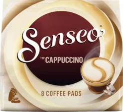 Senseo® Cappuccino - 10*8 Kaffeepads -Kaffeegetränkeladen 00513f246eb17c780375d39cd9b653a8