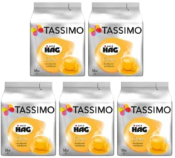 TASSIMO Café HAG Entkoffeiniert 5er Pack T Discs Kaffee Kapseln 5 X 16 Getränke -Kaffeegetränkeladen 01b06271e3ee698ea9bce752f83bbd4b