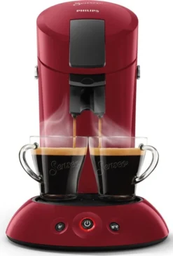 Philips Senseo Kaffeepadmaschine HD 6553/80 Original, Farbe Rot -Kaffeegetränkeladen 020a1608f1f94e3bd3c6143dfdba2287