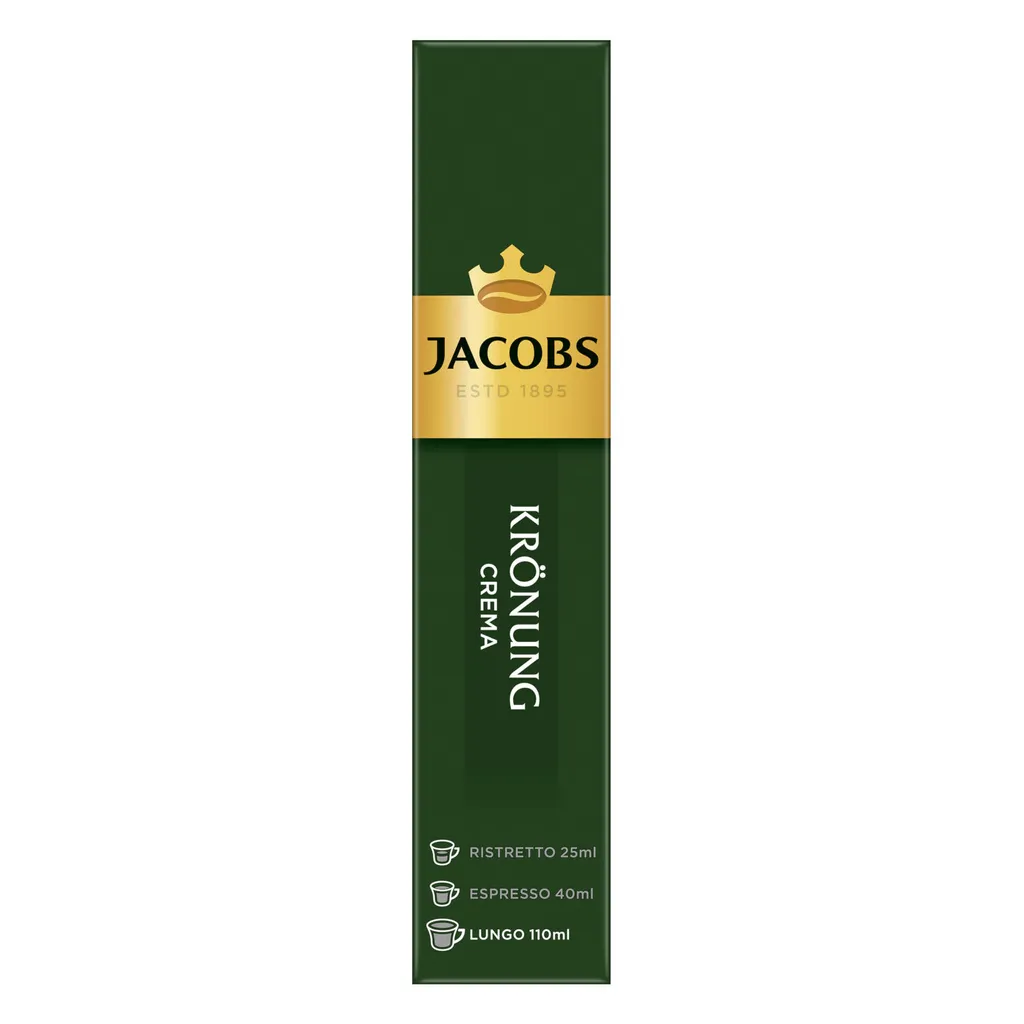 JACOBS Kapseln Krönung Crema 200 Nespresso®* Kompatible Kaffeekapseln 10x20 6 JACOBS Kapseln Krönung Crema 200 Nespresso®* Kompatible Kaffeekapseln 10x20 – Bild 6