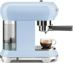 SMEG Espresso Kaffeemaschine Pastell Blau ECF01PBE -Kaffeegetränkeladen 04a2d220ed0242af43835672cbe6dc8a