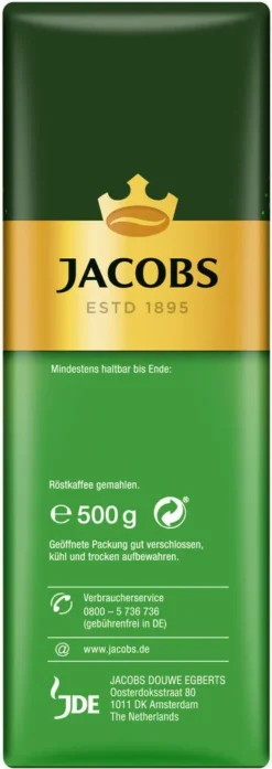 JACOBS Auslese Klassisch Filterkaffee 12x500g Kaffee Gemahlen -Kaffeegetränkeladen 0691f5eb13128331ac25489d3bc3baf3 1