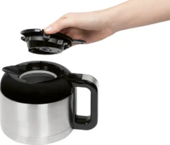 Bomann Thermo-Kaffeeautomat KA 6037 CB Edelstahl/schwarz -Kaffeegetränkeladen 06dabedc70465bd615c710021e2bdcc6