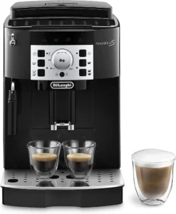 De'Longhi DeLonghi ECAM 22.110B MagnificaS Kaffeevollautomat Schwarz -Kaffeegetränkeladen 081e18c684f34f1e8588ca8966767f38