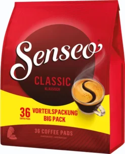 Senseo Classic | Vorteilspackung | 36 Kaffeepads -Kaffeegetränkeladen 0ab2472a0969516f5f4bee00d9f2d376