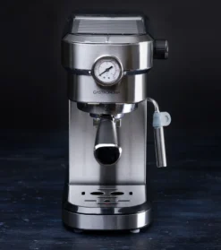 GASTRONOMA 18110001 Espressomaschine Baristo. Siebträgermaschine Mit 15 Bar Druck Und Milchaufschäumer -Kaffeegetränkeladen 0acc2311140ea835891a5947436c2fef