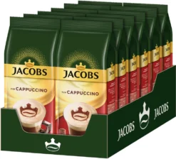 JACOBS Typ Cappuccino 10 Beutel Löslicher Kaffee Intantkaffee 10 X 400 G Cremig