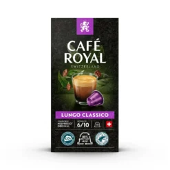 Café Royal Lungo Classico 10 Nespresso® Komp. Kapseln -Kaffeegetränkeladen 0bad0b8bc5c3b0636ebda6428be4ca17