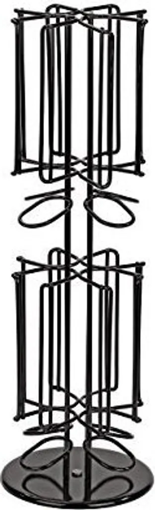 Kapselspender Für Nespresso 40 Kapseln Drehbar Schwarz 1 Kapselspender Für Nespresso 40 Kapseln Drehbar Schwarz