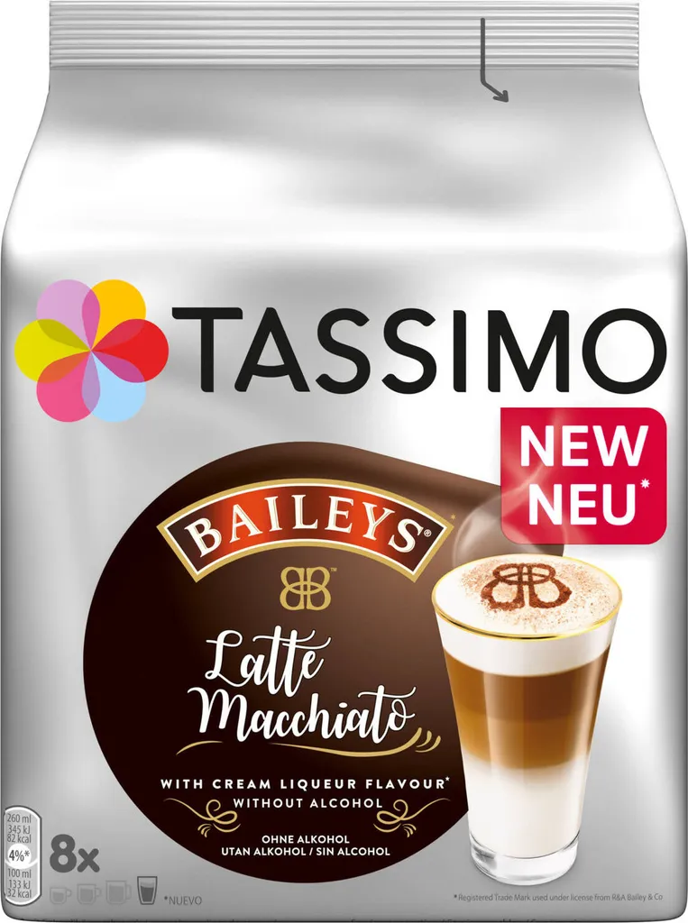 TASSIMO Kapseln 2x Milk Range Vielfaltspakete 5 Sorten + Vivy 2 Schwarz Gratis 6 TASSIMO Kapseln 2x Milk Range Vielfaltspakete 5 Sorten + Vivy 2 Schwarz Gratis – Bild 6