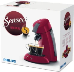 Philips Senseo Kaffeepadmaschine HD 6553/80 Original, Farbe Rot -Kaffeegetränkeladen 10ac0d04fe4d69e4d71bfc83d9a40977
