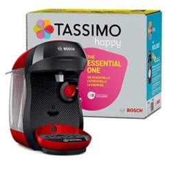 TASSIMO Kaffeekapselmaschine Happy TAS1003, Rot -Kaffeegetränkeladen 12aa01be38a7acf997491a13c9526897