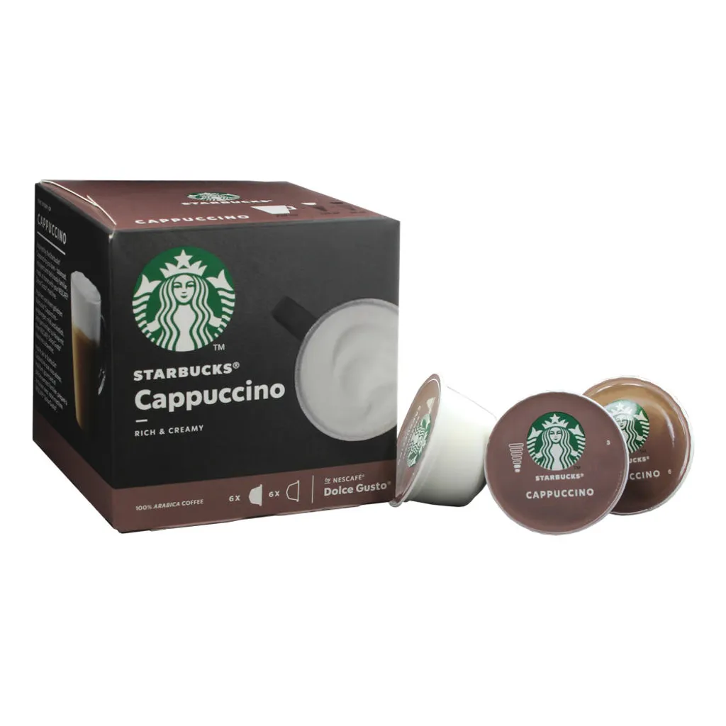 Nestlé® Starbucks By Nescafe Dolce Gusto 12 Kapseln Cappuccino Rich And Creamy Arabica Coffee 120g 7 Nestlé® Starbucks By Nescafe Dolce Gusto 12 Kapseln Cappuccino Rich And Creamy Arabica Coffee 120g – Bild 7