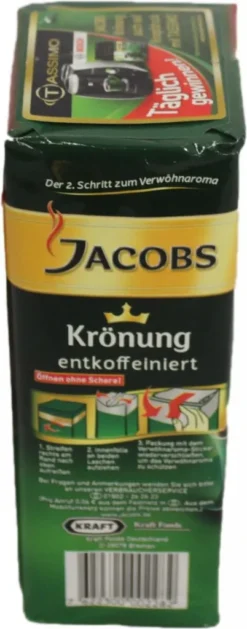 Jacobs Filterkaffee Krönung Entkoffeiniert | Gemahlen | 500g -Kaffeegetränkeladen 14a2e8bc0fa9f7f37f859584bfe5f4c4