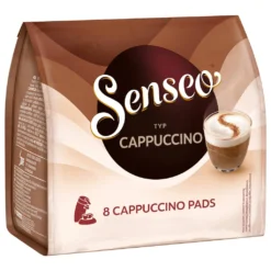 Senseo® Cappuccino - 10*8 Kaffeepads -Kaffeegetränkeladen 15ec1f82437f8247a5f828887f7479bc