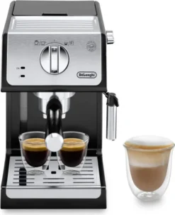 De'Longhi DeLonghi ECP 33.21.BK Siebträger Espressomaschine, Farbe: Schwarz -Kaffeegetränkeladen 176e801d63f2ed31e610d48312fdb2c4