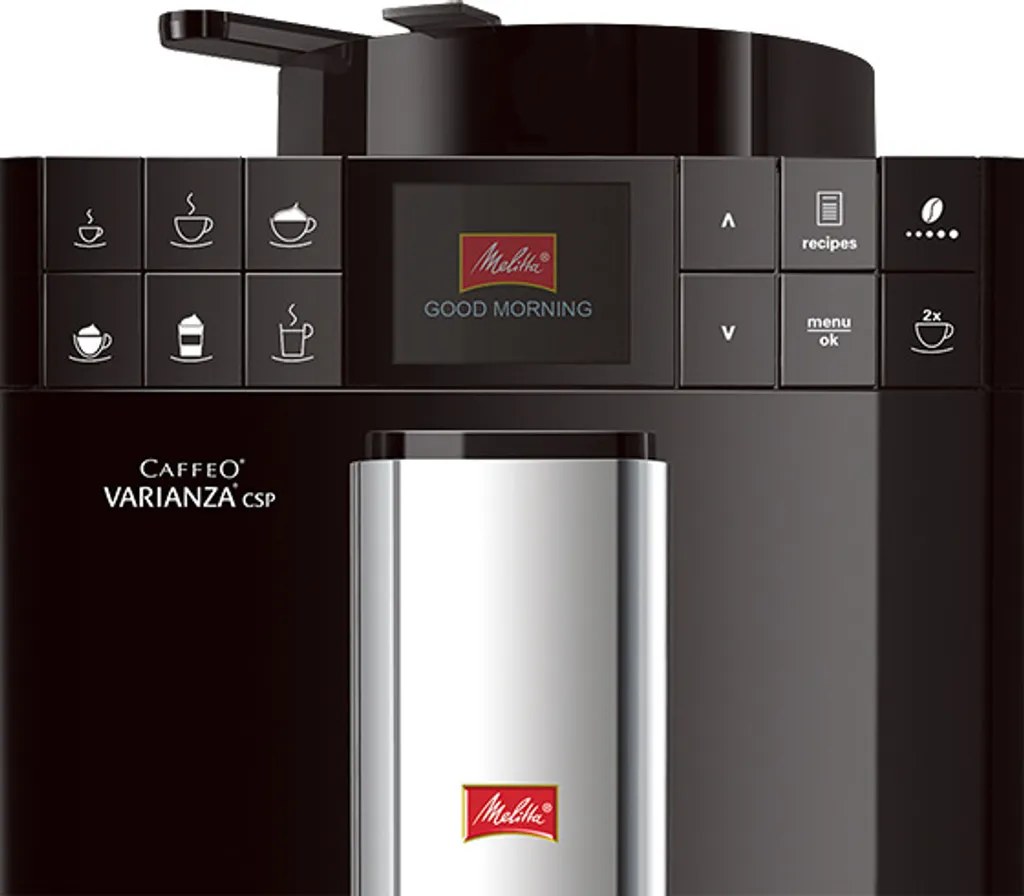 Melitta Caffeo Varianza CSP F570-101 Kaffeevollautomat Mit Milchbehälter, One Touch Funktion - Silber 14 Melitta Caffeo Varianza CSP F570-101 Kaffeevollautomat Mit Milchbehälter, One Touch Funktion - Silber – Bild 14