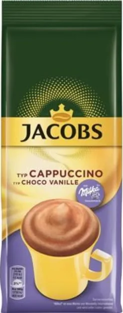 Jacobs Choco Cappuccino Typ Vanille 500g -Kaffeegetränkeladen 18250c77d08b0513d076846c8252fd8e