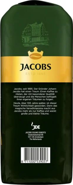 JACOBS Kaffeebohnen Expertenröstung Espresso 3 Kg Ganze Espressobohnen + 1 Jacobs Barista Becher + 1 Dose -Kaffeegetränkeladen 182717db8bc5e65b5860e87278ec406e