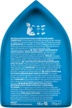 SENSEO Pads Decaf Senseopads 160 Getränke Entkoffeiniert 16 SENSEO Pads Decaf Senseopads 160 Getränke Entkoffeiniert -Kaffeegetränkeladen 1918befdc137b5b6df44464b3fb1cf19