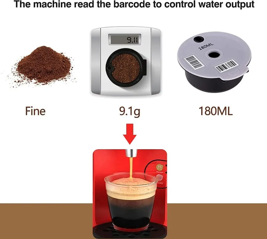 1 Stück Nachfüllbarer Wiederverwendbarer PP Kaffeekapsel Filter Für Bosch Tassimo 180 Ml Kapazität, Lebensmittelqualität 2 1 Stück Nachfüllbarer Wiederverwendbarer PP Kaffeekapsel Filter Für Bosch Tassimo 180 Ml Kapazität, Lebensmittelqualität – Bild 2