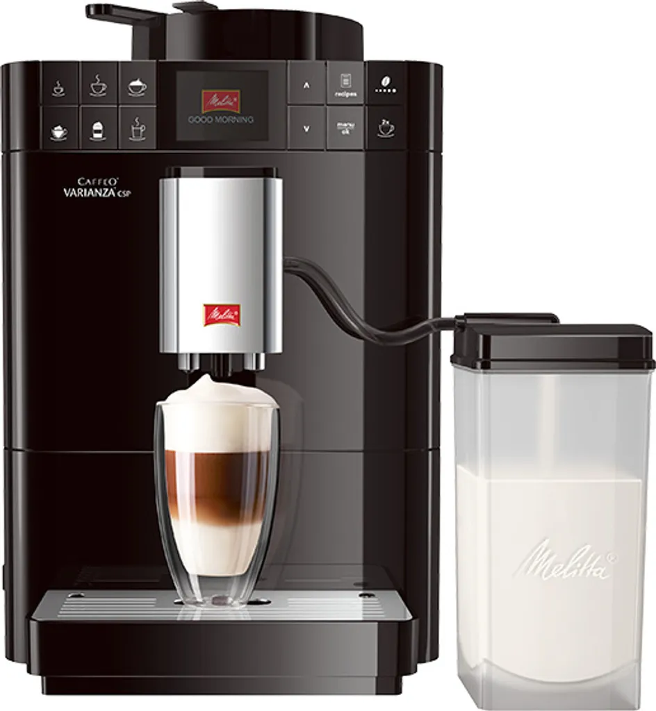 Melitta Caffeo Varianza CSP F570-101 Kaffeevollautomat Mit Milchbehälter, One Touch Funktion - Silber 12 Melitta Caffeo Varianza CSP F570-101 Kaffeevollautomat Mit Milchbehälter, One Touch Funktion - Silber – Bild 12