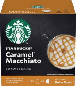 Nestlé® Starbucks By Nescafe Dolce Gusto Caramel Macchiato Arabica Kaffee 12 Kapseln