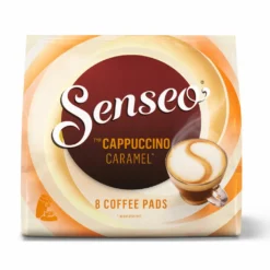 Senseo Cappuccino Caramel | 8 Kaffeepads -Kaffeegetränkeladen 24321612dcdcf56cf409005c9e2fae17