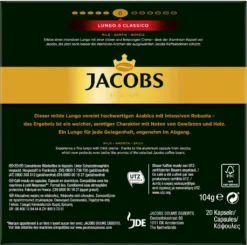 JACOBS Kapseln Lungo 6 Classico & Decaffeinato 6 Je 100 Nespresso®* Kompatibel -Kaffeegetränkeladen 24ce0f5f4b887000e959df371d0cdd5e