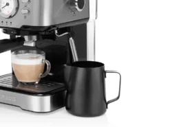Princess 2 Tassen Espresso- & Kapselmaschine Mit Milchaufschäumer -Kaffeegetränkeladen 27fc15421c9586ec79db10e380e2281b