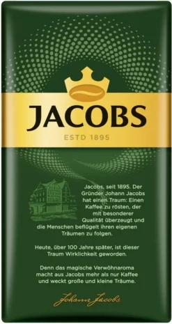 JACOBS Filterkaffee Krönung Mild 6 X 500g Pulver-Kaffee Gemahlen Röstkaffee 3 Kg -Kaffeegetränkeladen 296febccd506ad7d8de3d6c1cb143b38 1