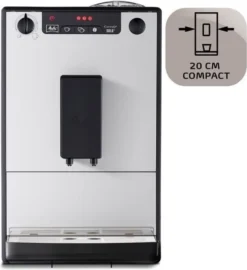 MELITTA E950-666 - Automatische Kaffeemaschine Solo Pure Silver - 1400 W - 3 Intensitätseinstellungen - 125 G Bohnenbehälter -Kaffeegetränkeladen 29f531192f9716fdf1cb7275cee9e773