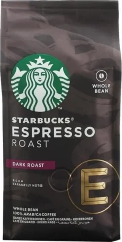 Nestlé® Starbucks Espresso Roast,Dark Roast,Karamellnote, Ganze Bohne, 200g -Kaffeegetränkeladen 2d77c97ad014816c499520e921a04f3b