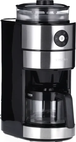 Severin KA 4811 Filterkaffeemaschine Mit Mahlwerk Für 6 Tassen Edelstahl Schwarz -Kaffeegetränkeladen 2f9b91706e400dbf31de733f02b55731