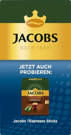 Jacobs Classic 2in1 Sticks | Löslicher Kaffee | 10 Portionen -Kaffeegetränkeladen 3122ddc856d7fdab4c37ccd98571058c