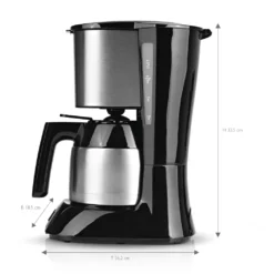 Kaffeemaschine Filter Kaffeemaschine 10 Tassen Thermoskanne Edelstahl Glaskanne -Kaffeegetränkeladen 31b8f3b7e50218c04b8e8224848a9209