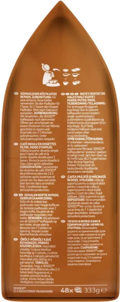 SENSEO Pads Strong Senseopads 4 X 48 Getränke Kaffeepads XXL Packs + 1 Senseo Dose 13 SENSEO Pads Strong Senseopads 4 X 48 Getränke Kaffeepads XXL Packs + 1 Senseo Dose -Kaffeegetränkeladen 33b762184f8109b743bc40b554c181fe