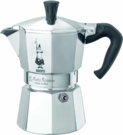 Bialetti Moka Express - 3 Tassen Espressokocher -Kaffeegetränkeladen 34659ef2613fde259d5cadb97db7cb80