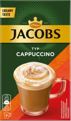 JACOBS Löskaffee Typ Cappuccino 10 X 8 Sticks - 80 Getränke Instantkaffee -Kaffeegetränkeladen 34d41193cc00f7e437adf2665e762139