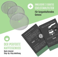 Bjørn Liebdhal French Press Edelstahl Kaffeemaschine Auch Für Camping : 0.6 Liter -Kaffeegetränkeladen 34f47b9b54aee955781543d6b8f6f8a5