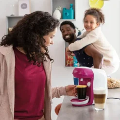 TASSIMO Kaffeekapselmaschine Happy TAS1003, Rot -Kaffeegetränkeladen 3737c68c6405ef2eb493ee0ad702b2fc