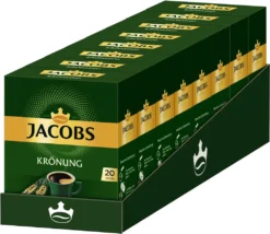 JACOBS Krönung Löslicher Kaffee 8 X 20 Getränke Sticks Instantkaffee -Kaffeegetränkeladen 38ec236ccd2ab27c5b3d713a80e6a6ae 1