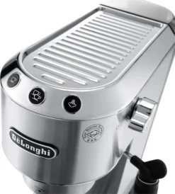 De'Longhi DeLonghi EC685.M Dedica Style Siebträger Espressomaschine Silber -Kaffeegetränkeladen 3aa1700cac7cd549dda3a66519be8248