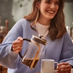 Tchibo Siebstempelkanne, French Press, Edelstahlsieb, Borosilikatglas, 800ml, Silber 8 Tchibo Siebstempelkanne, French Press, Edelstahlsieb, Borosilikatglas, 800ml, Silber -Kaffeegetränkeladen 3c2dc65f67ed12ff7e84cd470a942b80