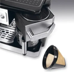 De'Longhi DeLonghi BCO421.S Kombi-Kaffeemaschine, Farbe: Schwarz 14 De'Longhi DeLonghi BCO421.S Kombi-Kaffeemaschine, Farbe: Schwarz -Kaffeegetränkeladen 3df167ef38a86442d91ce542d686a801