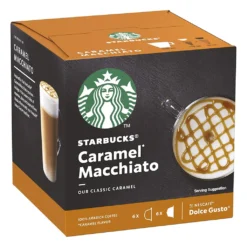 Nestlé® Starbucks By Nescafe Dolce Gusto Caramel Macchiato Arabica Kaffee 12 Kapseln -Kaffeegetränkeladen 40aa04019a81717365756e9d947dd709