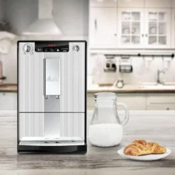 MELITTA E950-666 - Automatische Kaffeemaschine Solo Pure Silver - 1400 W - 3 Intensitätseinstellungen - 125 G Bohnenbehälter -Kaffeegetränkeladen 416fd94dd8e909a2a78502c09ff0c5f2