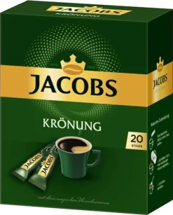 JACOBS Löskaffee Krönung 16 X 20 Sticks Löslicher Kaffee Instantkaffee 320 Getränke 13 JACOBS Löskaffee Krönung 16 X 20 Sticks Löslicher Kaffee Instantkaffee 320 Getränke -Kaffeegetränkeladen 4219ede427105f53eee7f66afcdb945e