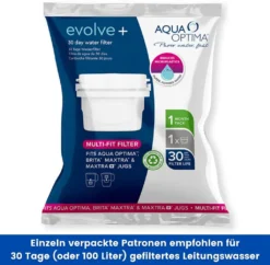 Aqua Optima EPS212 Evolve+ Wasserfilterkartusche 12er Für Brita Maxtra Und Maxtra+ -Kaffeegetränkeladen 424a62da2e1a7e5a031a238694a15793