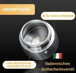 Thiru Espressokocher Induktion L Premium Mokkakanne Aus Edelstahl Inkl. Toolset (Schwarz, 6 Tassen (300ml)) 9 Thiru Espressokocher Induktion L Premium Mokkakanne Aus Edelstahl Inkl. Toolset (Schwarz, 6 Tassen (300ml)) -Kaffeegetränkeladen 44a285bb2eeae923334e376746e948cb